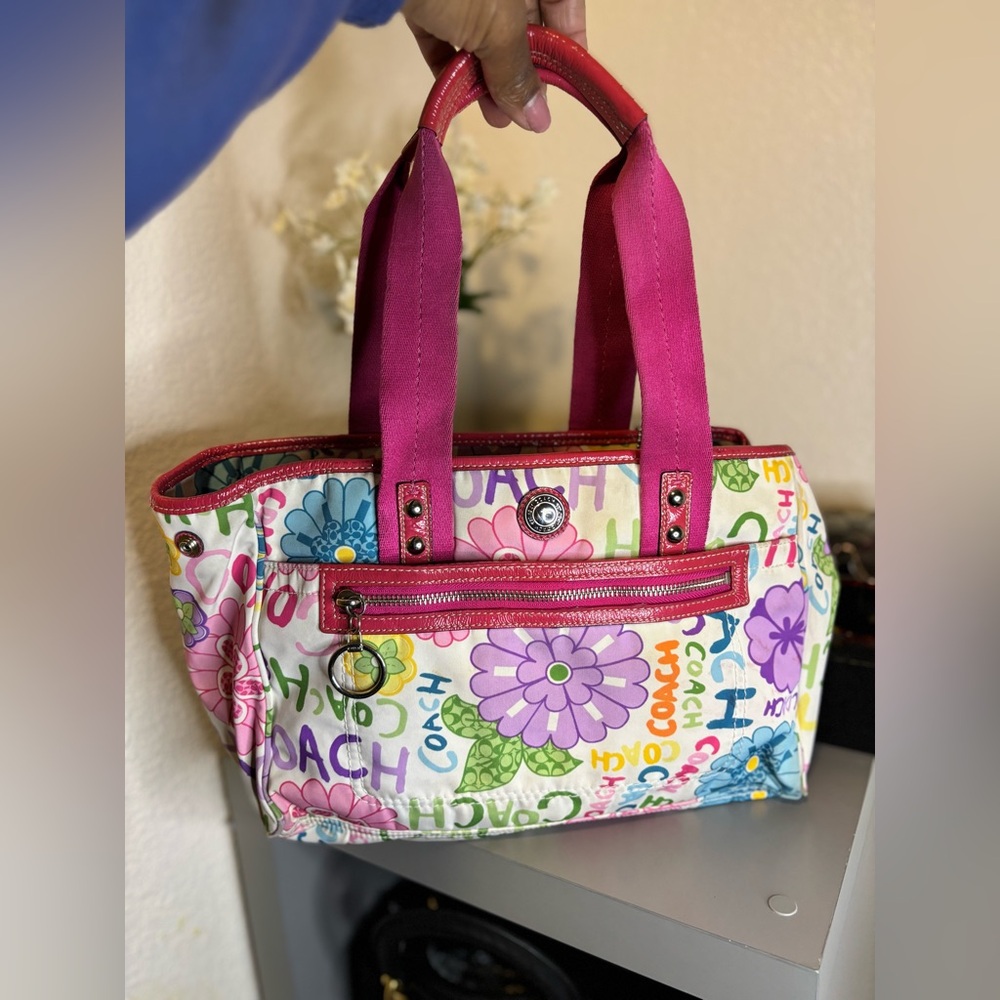Coach Poppy tote
